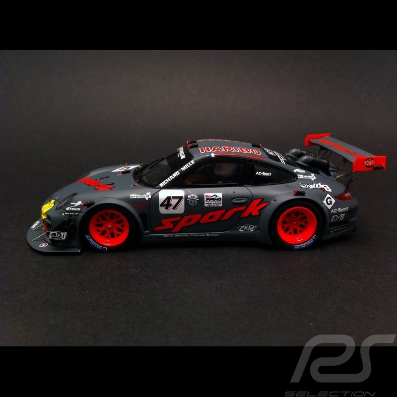 Porsche 997 GT3 R Pikes Peak 2012 with driver 1/43 Spark PP001 Porsche 997 GT3 R Pikes Peak 2012 with driver 1/43 Spark PP001