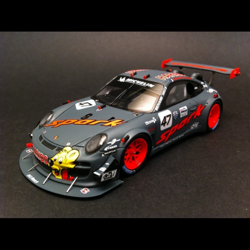 Porsche 997 GT3 R Pikes Peak 2012 with driver 1/43 Spark PP001