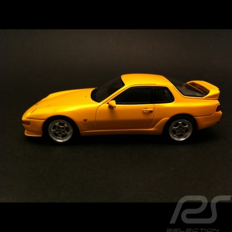 Porsche 968 Turbo S 1993 jaune 1/43 Spark S3456