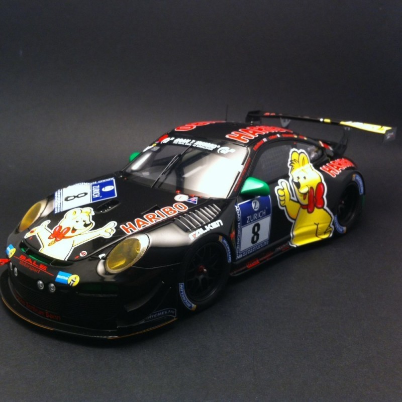 Porsche 997 GT3 R Nurburgring 2013 n° 8 Haribo 1/18 Spark 18SG008