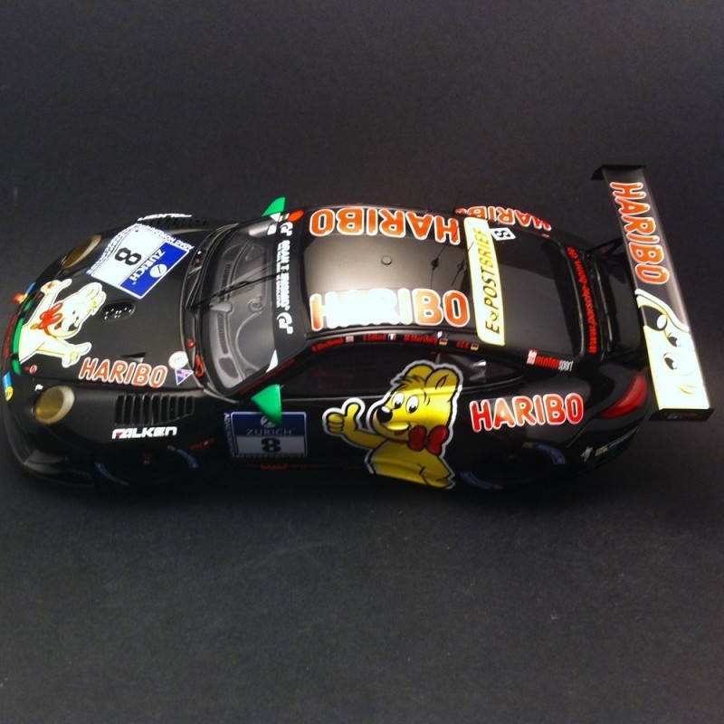 Porsche 997 GT3 R Nurburgring 2013 n° 8 Haribo 1/18 Spark 18SG008