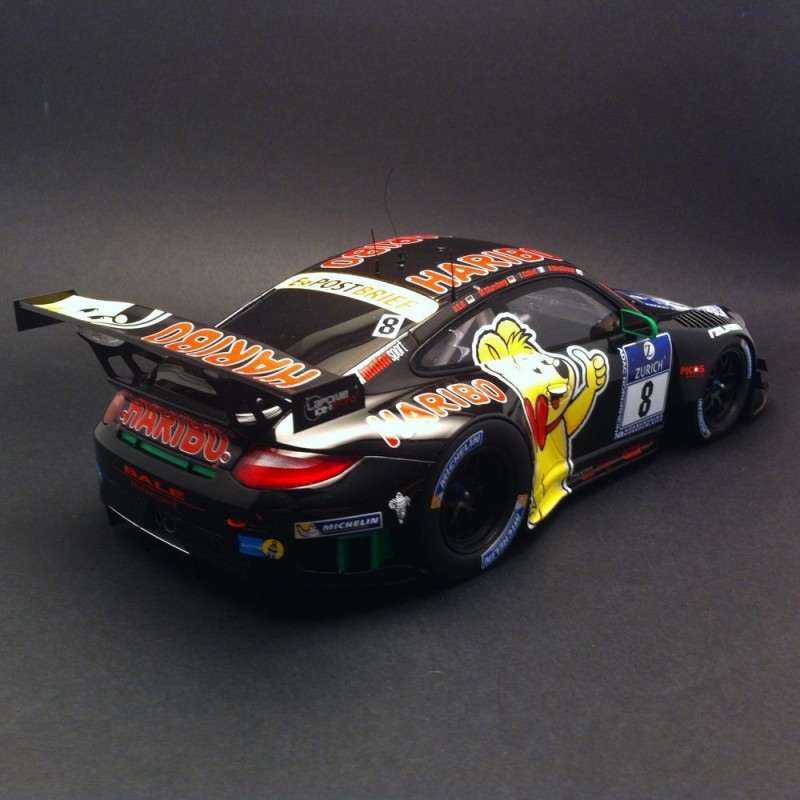 ミニカー 1/43 997 GT3 R #8-Nurburgring 2013/spark Porsche 997 GT3 R Nurburgring 2013 n° 8 Haribo 1/18 Spark 18SG008