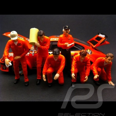 Set figurines "Team Jägermeister" 1/18 Truescale TSM11AC01