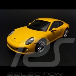 Porsche 991 Carrera S jaune 1/43 Welly MAP01994514