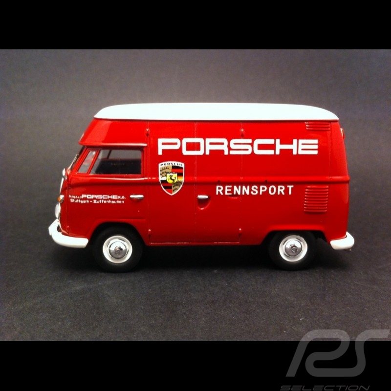 Volkswagen VW T1 transporter réhaussé Porsche rouge 1/43 Premium ClassiXXS 18487