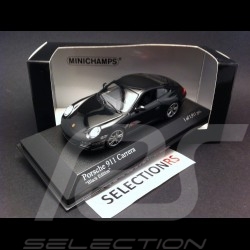 Porsche 997 Carrera 2008 Black Edition schwarz 1/43 Minichamps 400066425