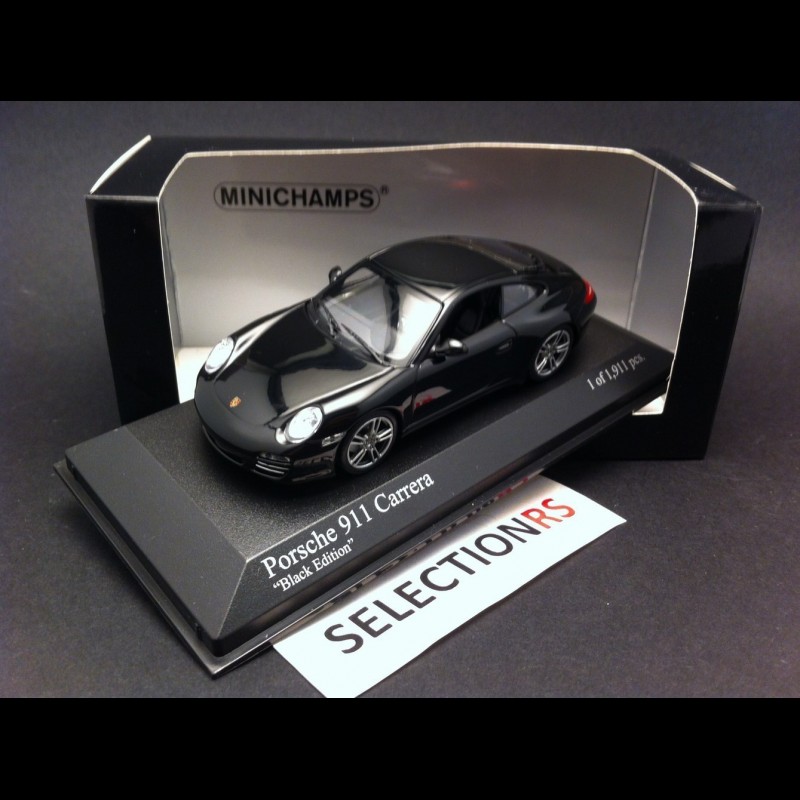 Porsche 997 Carrera 2008 Black Edition black 1/43 Minichamps 400066425
