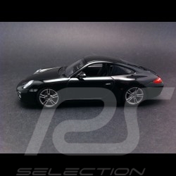 Porsche 997 Carrera 2008 Black Edition noir 1/43 Minichamps 400066425