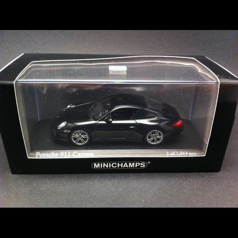 Porsche 997 Carrera 2008 Black Edition black 1/43 Minichamps 400066425
