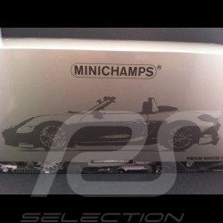 Porsche Boxster S 981 2012 gris 1/18 Minichamps 110062030