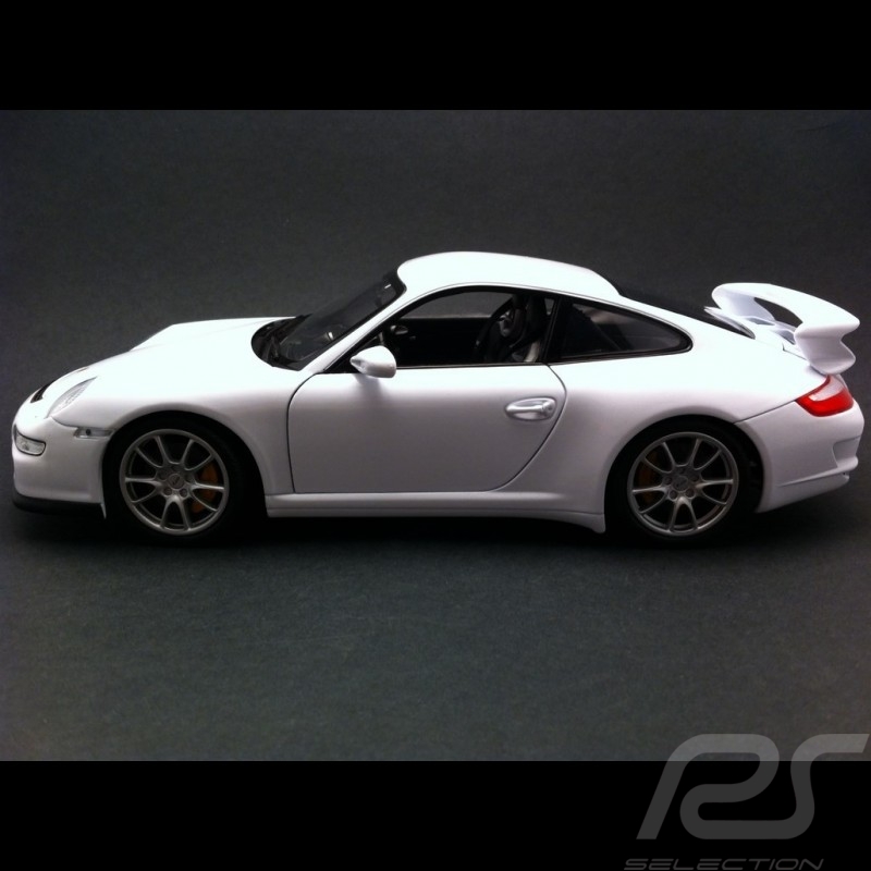 Porsche 997 GT3 blanche 1/18 Welly 18024W Porsche 997 GT3 blanche 1/18 Welly 18024W