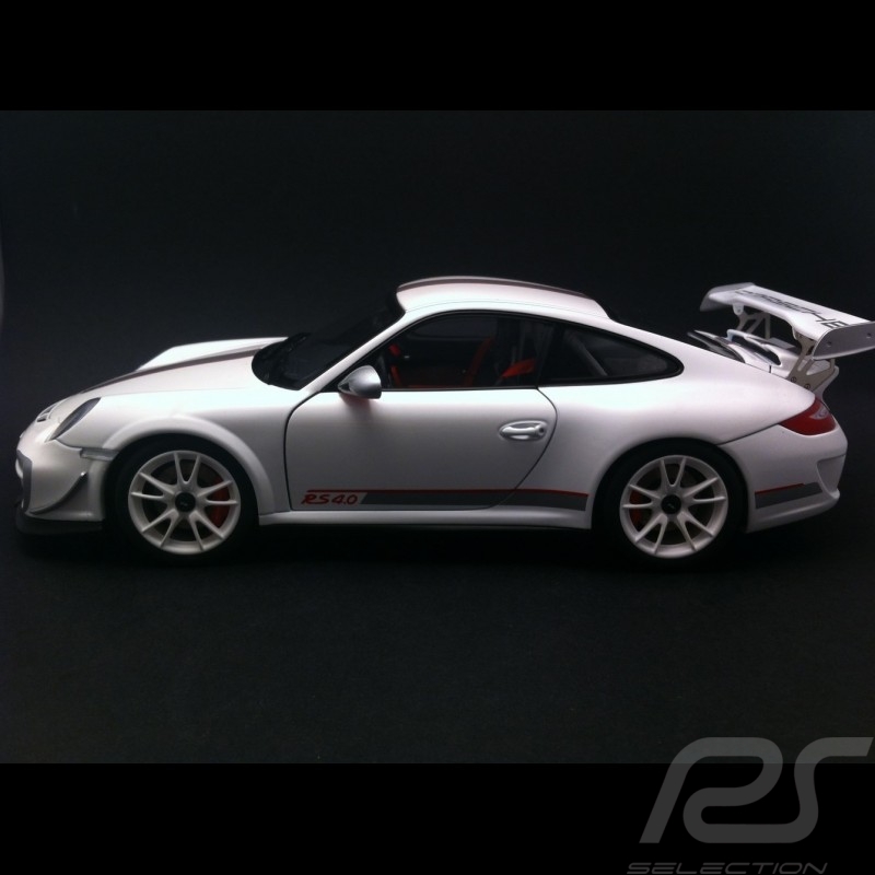 Porsche 997 GT3 RS 4.0 blanche 1/18 Autoart 78147
