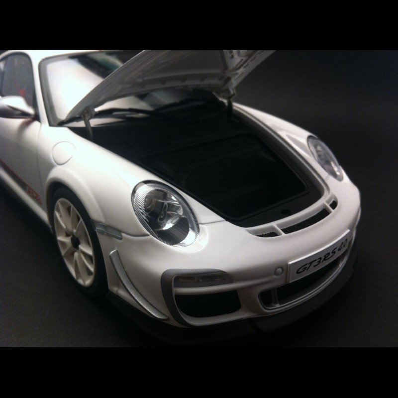 オートアート ポルシェ 911 997 GT3 ホワイト 1/18 ミニカー オート