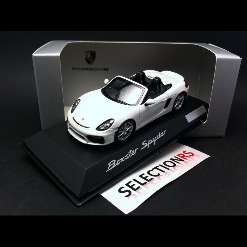 Porsche Boxster Spyder 981 2015 white 1/43 Spark WAP0202120F