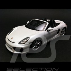 Porsche Boxster Spyder 981 2015 blanc 2015 1/43 Spark WAP0202120F