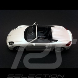 Porsche Boxster Spyder 981 2015 blanc 2015 1/43 Spark WAP0202120F