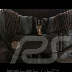 Blouson Steve McQueen en cuir Porsche Design WAP942