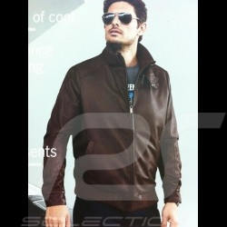Blouson Steve McQueen en cuir Porsche Design WAP942