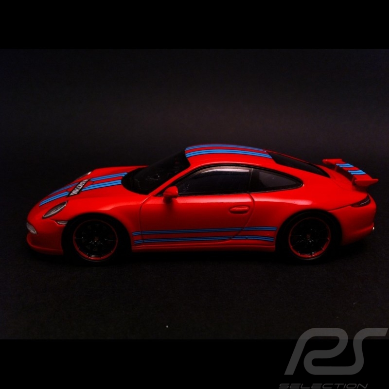 Porsche 991 Carrera 4S Martini rot 1/43 Spark MAP02020315 Porsche 991 Carrera 4S Martini rot 1/43 Spark MAP02020315