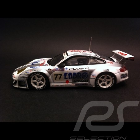 Porsche 911 typ 996 GT3 RSR Platz 2 Le Mans 2004 n° 77 1/43 Ebbro 600
