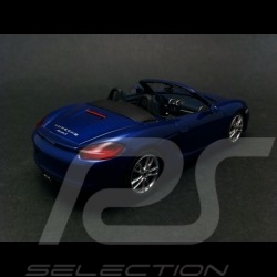 Porsche Boxster S 981 2012 bleu 1/43 Minichamps 410061030