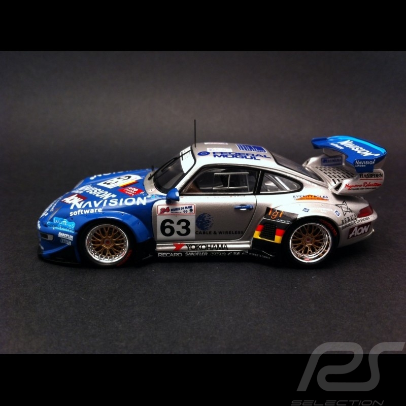 Porsche 993 GT2 Le Mans 1999 n° 63 1/43 Spark S4182 Porsche 993 GT2 Le Mans 1999 n° 63 1/43 Spark S4182