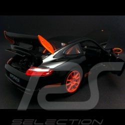 Porsche 911 type 997 GT3 RS schwarz / orange 1/18 Welly 18015