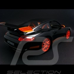 Porsche 911 type 997 GT3 RS schwarz / orange 1/18 Welly 18015