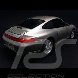 Porsche 996 Carrera 4S gris 1/18 Maisto 31628