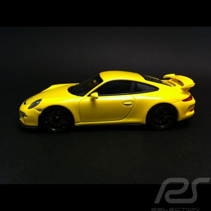 Porsche 991 GT3 2013 jaune 1/43 Minichamps 410062021 Porsche 991 GT3 2013 jaune 1/43 Minichamps 410062021
