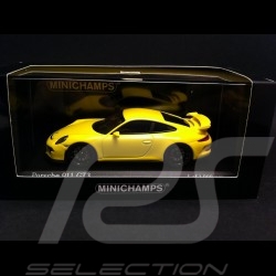 Porsche 991 GT3 2013 jaune 1/43 Minichamps 410062021