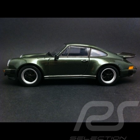 Porsche 911 Turbo 1975 vert lumineux 1/24 Welly MAP02493114