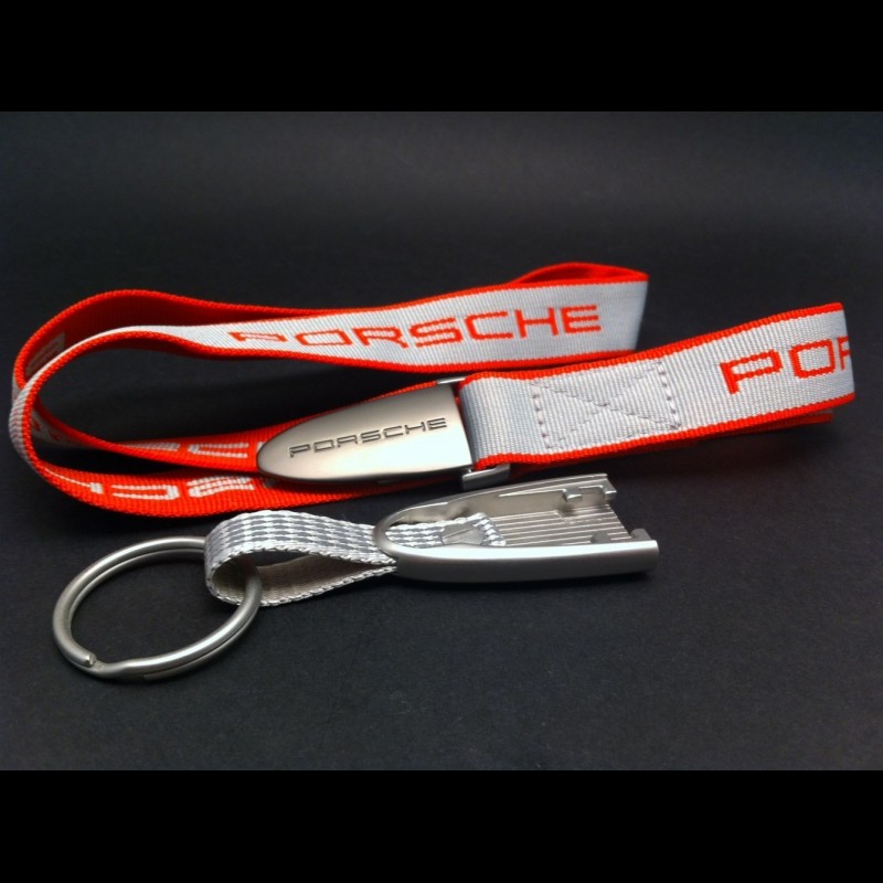 Porte-clés en cuir Porsche blason rouge WAP0500920E WAP0500920E
