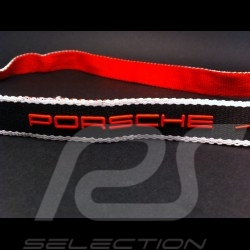 Porte-clés ruban rouge / gris Porsche Design WAP0502100E