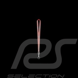Porte-clés ruban rouge / gris Porsche Design WAP0502100E