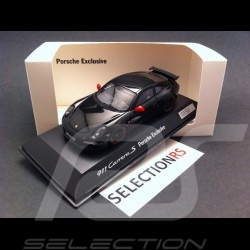 Porsche 991 Carrera S Porsche Exclusive black 1/43 Spark WAX20130024