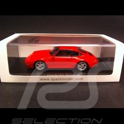 Porsche 993 Carrera 4S rouge 1/43 Spark PD04311014