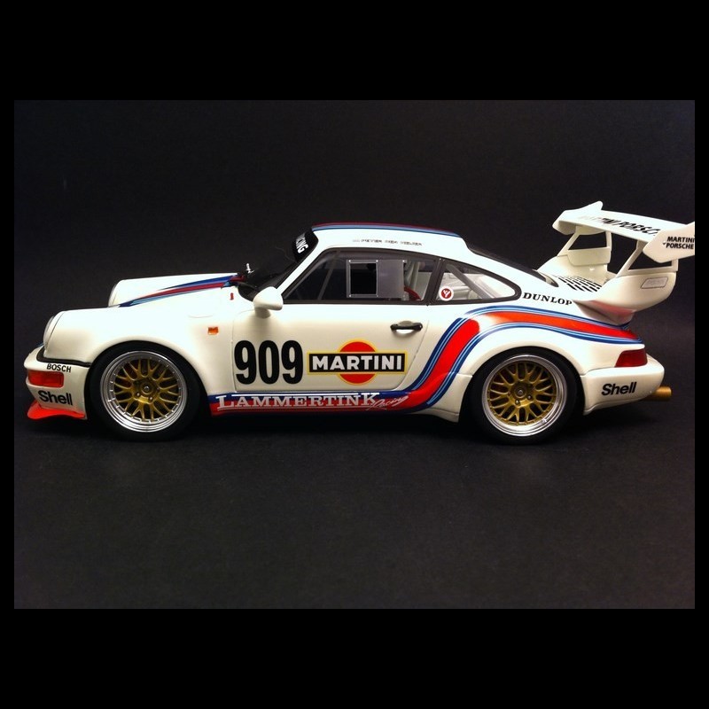 1/18　GTスピリット　ポルシェ　MARTINI　＃909 Porsche 964 RSR Martini n° 909 1/18 GT Spirit GT046