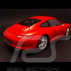 Porsche 991 Carrera S argent 1/18 Welly 18047W