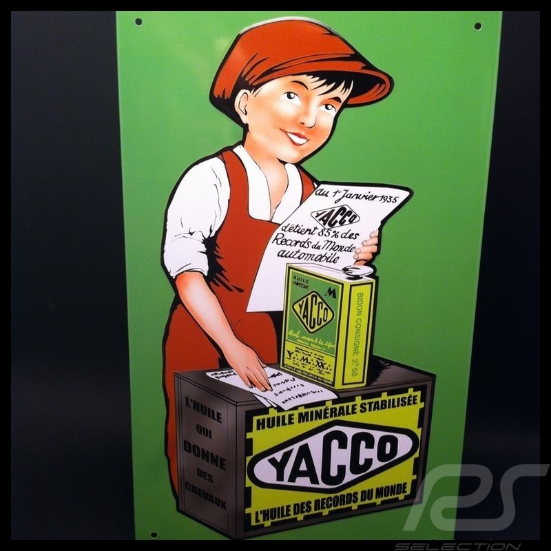 Metallplatte Yacco Metallplatte Yacco