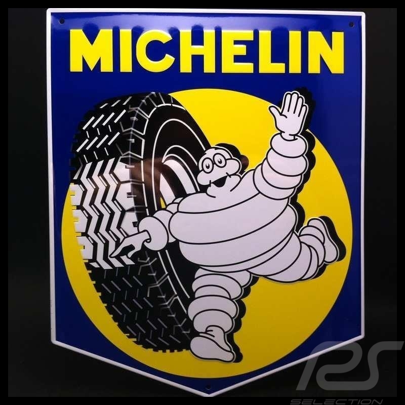 Emailleschild Michelin Bibendum Emailleschild Michelin Bibendum