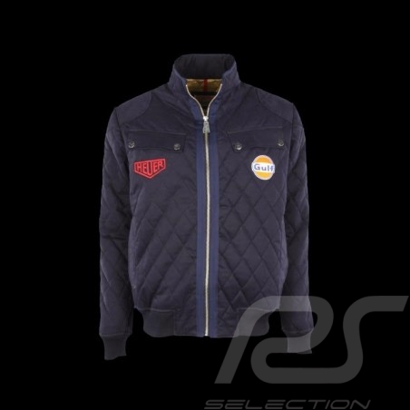 Men’s quilted jacket Gulf navy blue