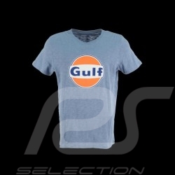 Herren T-shirt logo Gulf blau