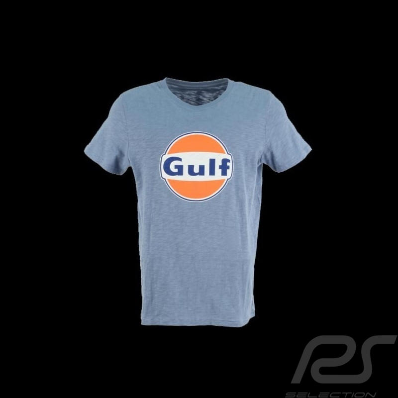 Men's T-shirt logo Gulf blue Men's T-shirt logo Gulf blue