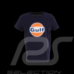 Herren T-shirt logo Gulf marineblau