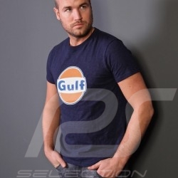 Men's T-shirt logo Gulf navy blue