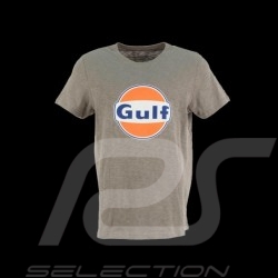 Herren T-shirt logo Gulf cortina grau