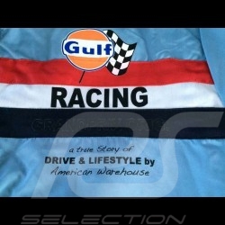 Herren jacke Gulf Racing hellblau