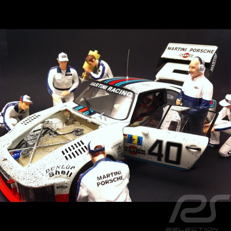 Set figurines Martini Racing TrueScale 1/18 Set figurines Martini Racing TrueScale 1/18