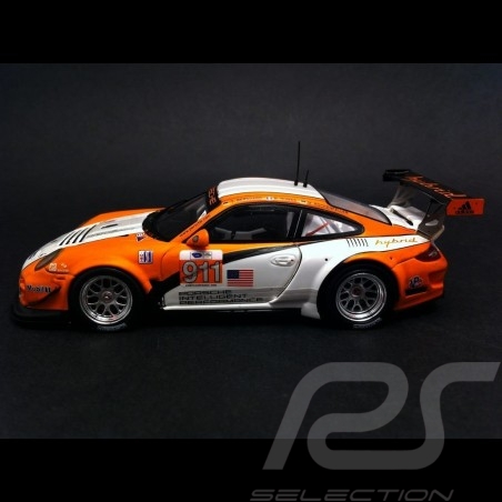 Porsche 997 GT3 R Hybrid n° 911 Atlanta 2010 1/43 Spark  MAP02020915